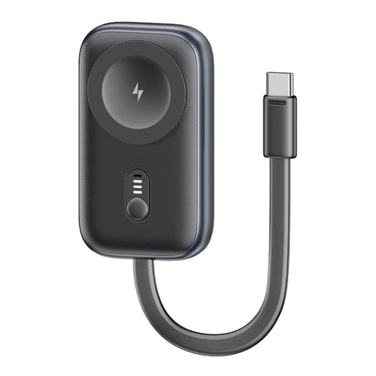 For Apple Watch Series USAMS CD245 1200mAh Portable Watch Wireless Charger with Cable(Metal Gray) - free shipping - PMC Jewellery - Order now!
