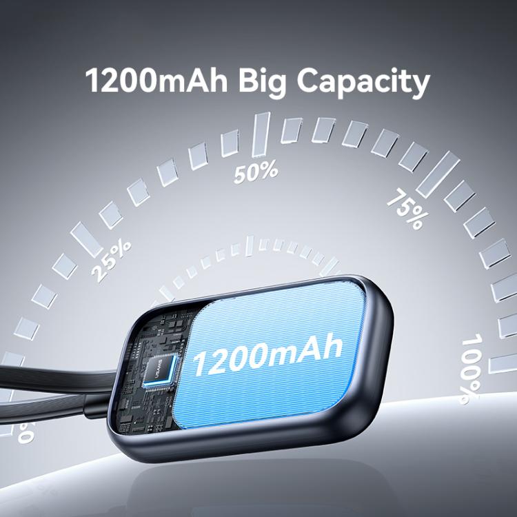 For Apple Watch Series USAMS CD245 1200mAh Portable Watch Wireless Charger with Cable(Metal Gray) - free shipping - PMC Jewellery - Order now!