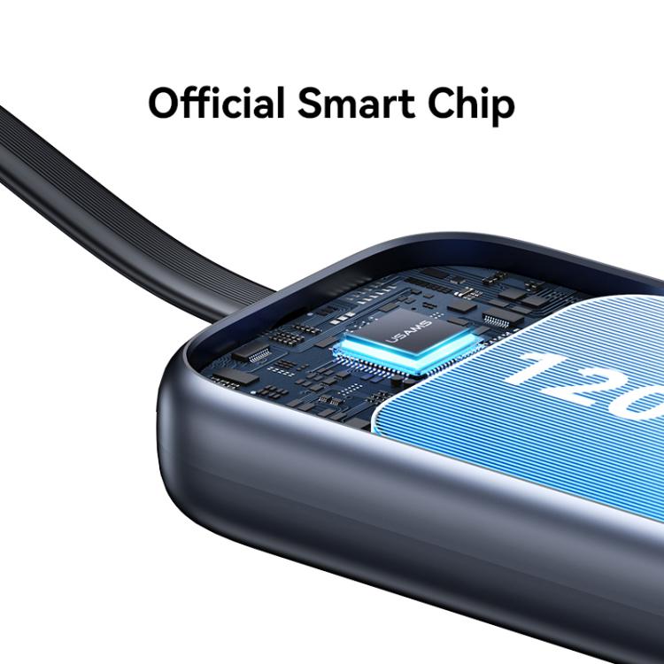 For Apple Watch Series USAMS CD245 1200mAh Portable Watch Wireless Charger with Cable(Metal Gray) - free shipping - PMC TechLife - Order now!