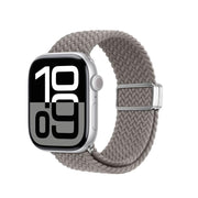 For Apple Watch 38 / 40 / 41 / S10 42mm DUX DUCIS Mixture Ultra Series Magnetic Buckle Nylon Braided Strap(Clay)
