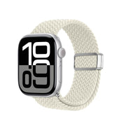 For Apple Watch 38 / 40 / 41 / S10 42mm DUX DUCIS Mixture Ultra Series Magnetic Buckle Nylon Braided Strap(Starlight)