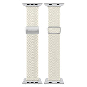 For Apple Watch 38 / 40 / 41 / S10 42mm DUX DUCIS Mixture Ultra Series Magnetic Buckle Nylon Braided Strap(Starlight)