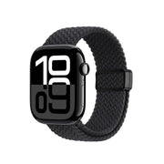 For Apple Watch 42 / 44 / 45 / 46 / 49mm DUX DUCIS Mixture Ultra Series Magnetic Buckle Nylon Braided Strap(Midnight)