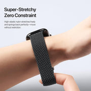 For Apple Watch 42 / 44 / 45 / 46 / 49mm DUX DUCIS Mixture Ultra Series Magnetic Buckle Nylon Braided Strap(Midnight)