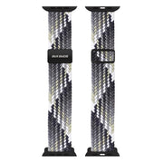 For Apple Watch 42 / 44 / 45 / 46 / 49mm DUX DUCIS Mixture Ultra Series Magnetic Buckle Nylon Braided Strap(Smoke Gradient)