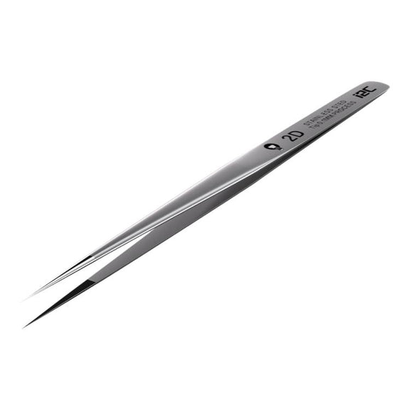 i2C NS Series Super Alloy High Precision Stainless Steel Super Hard Extra Tip Flying Wire Tweezers, Model:NS-01 2.5 Standard