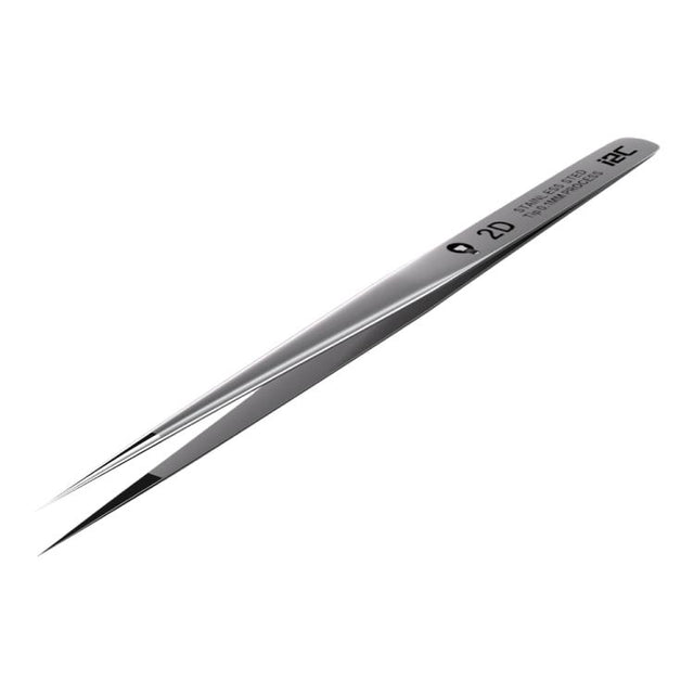i2C NS Series Super Alloy High Precision Stainless Steel Super Hard Extra Tip Flying Wire Tweezers, Model:NS-01 2.5 Standard