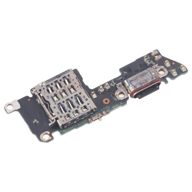 For OPPO Reno13 Pro 5G CPH2697 Original Disassembled Charging Port Board With SIM Card Holder Socket