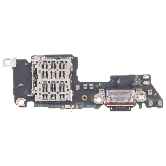 For OPPO Reno13 Pro 5G CPH2697 Original Disassembled Charging Port Board With SIM Card Holder Socket