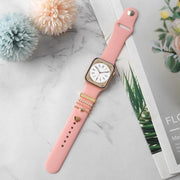Smart Watch Band Decorative Ring Metal Accessories(Love Heart)