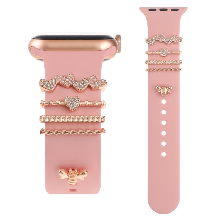 Smart Watch Band Decorative Ring Metal Accessories(Bee) - free shipping - PMC TechLife - Order now!