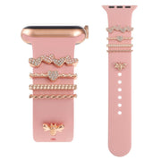 Smart Watch Band Decorative Ring Metal Accessories(Bee)