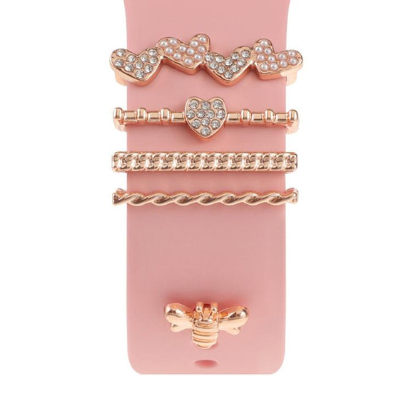 Smart Watch Band Decorative Ring Metal Accessories(Bee)