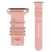 Smart Watch Band Decorative Ring Metal Accessories(Dragonfly Butterfly)