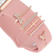 Smart Watch Band Decorative Ring Metal Accessories(Dragonfly Butterfly)