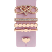 Smart Watch Band Decorative Ring Metal Accessories(Infinite Love)