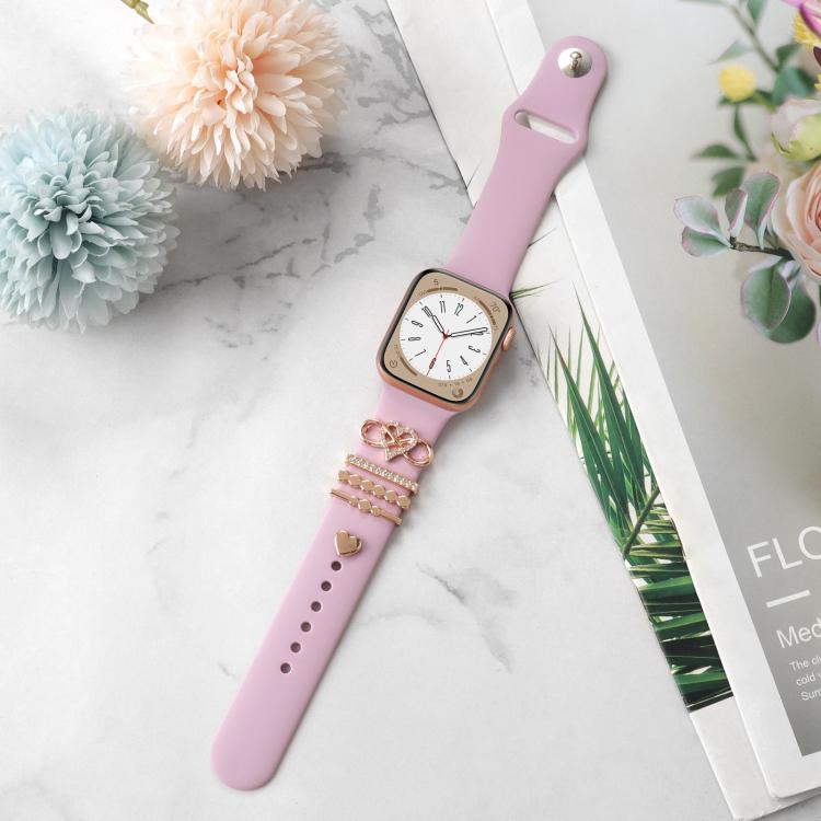 Smart Watch Band Decorative Ring Metal Accessories(Infinite Love)