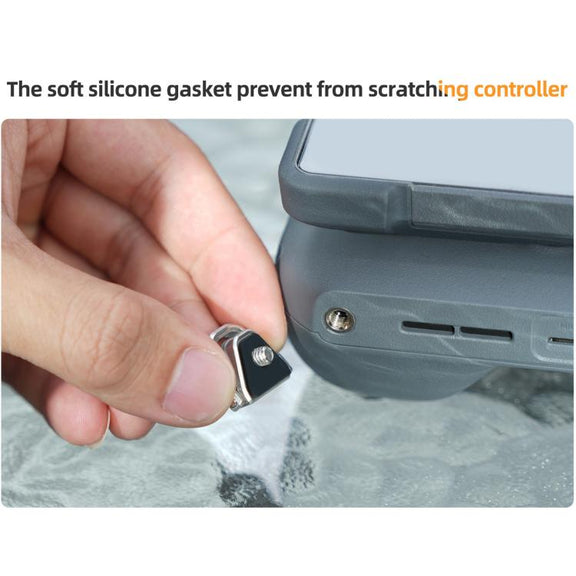 For DJI RC 2 / 1 / Pro 2 / 1 Sunnylife GS014 Multi-Purpose Lanyard with CNC Aluminum Buckle(Grey)
