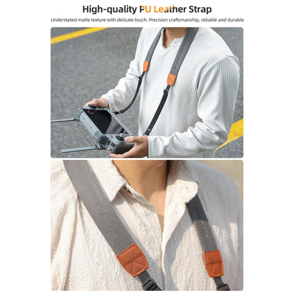 For DJI RC 2 / 1 / Pro 2 / 1 Sunnylife GS014 Multi-Purpose Lanyard with CNC Aluminum Buckle(Grey)