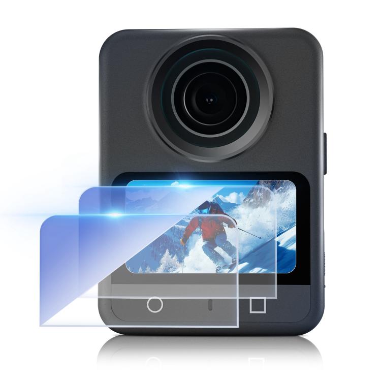 For DJI Osmo 360 STARTRC 2pcs HD Screen Tempered Glass Films(Transparent) - free shipping - PMC TechLife - Order now!