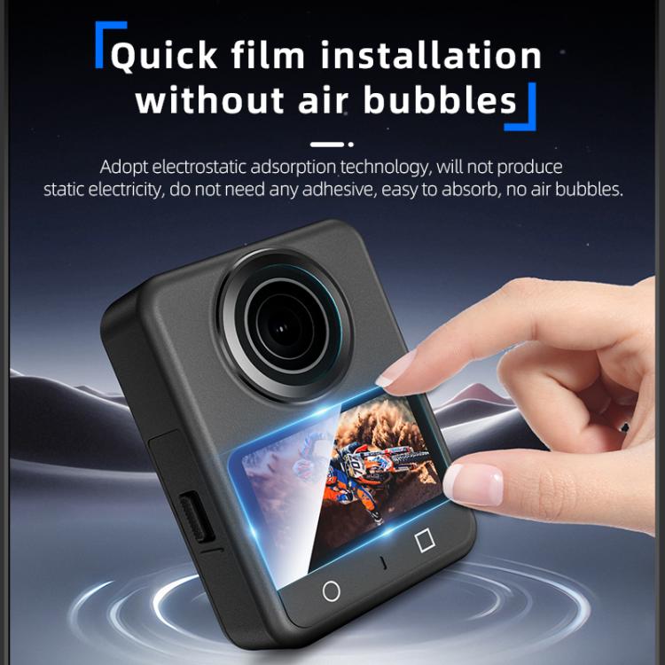 For DJI Osmo 360 STARTRC 2pcs HD Screen Tempered Glass Films(Transparent) - free shipping - PMC TechLife - Order now!