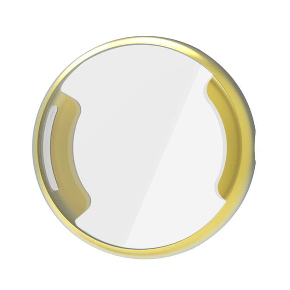 For Google Pixel Watch 3 45mm Integrated Full Coverage TPU Watch Protective Cover(Gold)