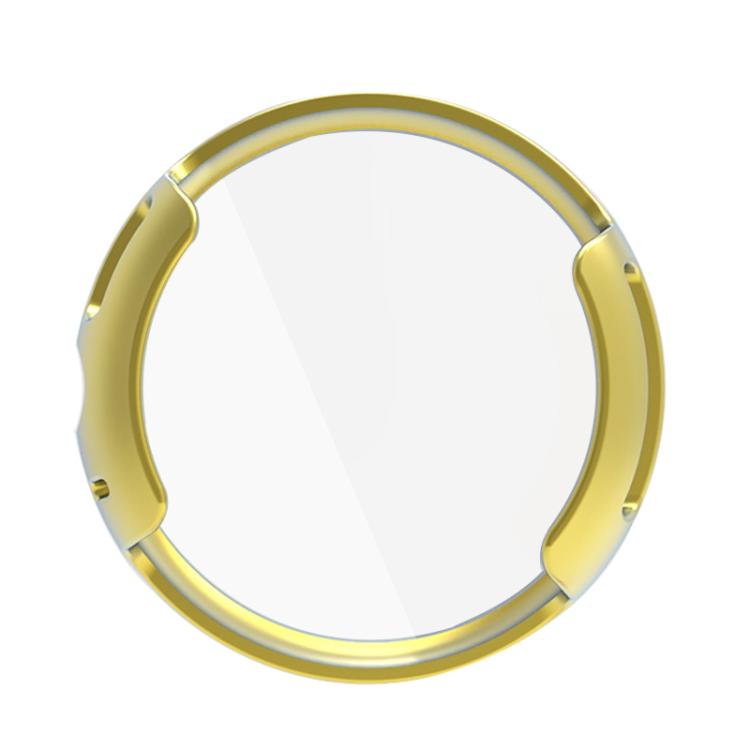 For Google Pixel Watch 3 45mm Integrated Full Coverage TPU Watch Protective Cover(Gold)