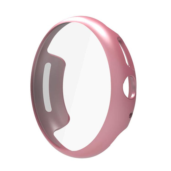 For Google Pixel Watch 3 45mm Integrated Full Coverage TPU Watch Protective Cover(Pink)