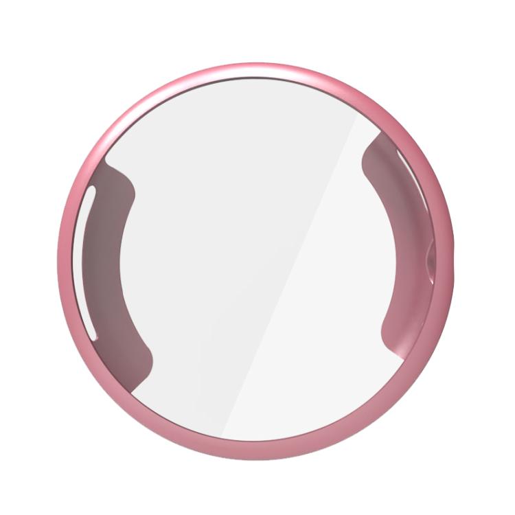 For Google Pixel Watch 3 45mm Integrated Full Coverage TPU Watch Protective Cover(Pink)