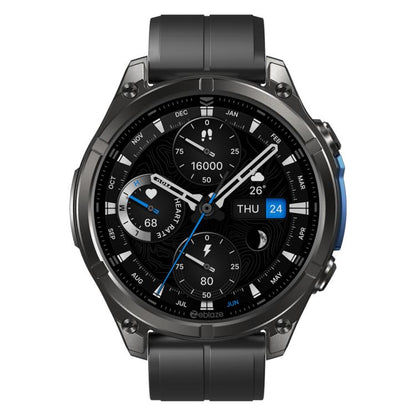 Zeblaze Vibe 8 Rugged Outdoor Smart Watch 1.43 inch Screen 5 ATM & IP69K Built-in Flashlight(Black) - free shipping - PMC Jewellery - Order now!