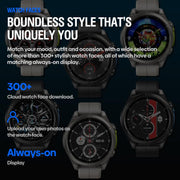 Zeblaze Vibe 8 Rugged Outdoor Smart Watch 1.43 inch Screen 5 ATM & IP69K Built-in Flashlight(Black)