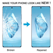 For OnePlus 12R Front Screen Outer Glass Lens with OCA Optically Clear Adhesive