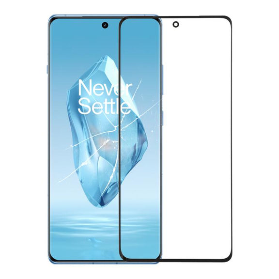 For OnePlus 12R Front Screen Outer Glass Lens with OCA Optically Clear Adhesive