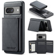 For Google Pixel 7 Fierre Shann 2 in 1 Holder RFID Card Slot Wallet MagSafe Phone Case(Black) - free shipping - PMC TechLife - Order now!