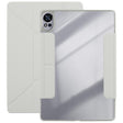 For Huawei MatePad Air 12 2024 Magnetic Detachable Dual-Clasp Acrylic Deformation Leather Tablet Case(Grey) - free shipping - PMC TechLife - Order now!