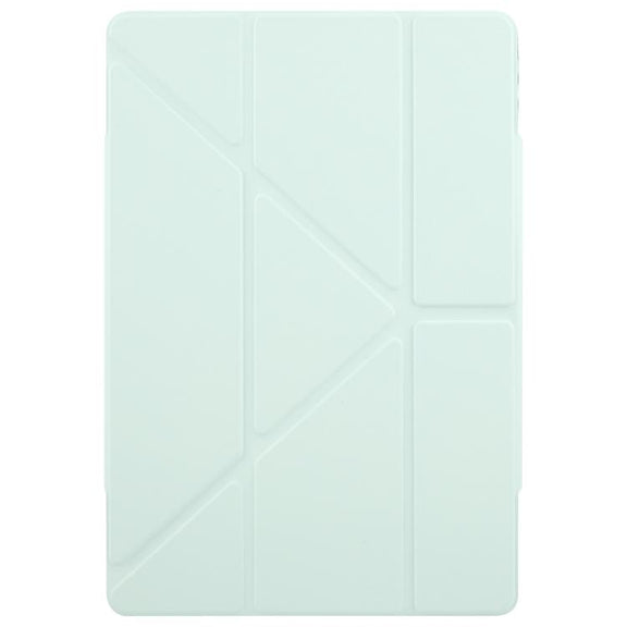 For Huawei MatePad Air 12 2024 Magnetic Detachable Dual-Clasp Acrylic Deformation Leather Tablet Case(Baby Green)
