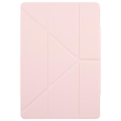 For Huawei MatePad Pro 12.2 2024 Magnetic Detachable Dual-Clasp Acrylic Deformation Leather Tablet Case(Pink) - free shipping - PMC Jewellery - Order now!