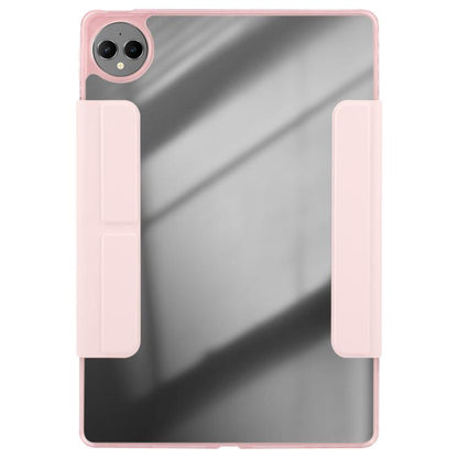 For Huawei MatePad Pro 12.2 2024 Magnetic Detachable Dual-Clasp Acrylic Deformation Leather Tablet Case(Pink) - free shipping - PMC Jewellery - Order now!