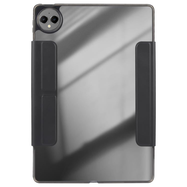 For Huawei MatePad Pro 12.2 2024 Magnetic Detachable Dual-Clasp Acrylic Deformation Leather Tablet Case(Black) - free shipping - PMC Jewellery - Order now!
