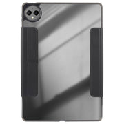 For Huawei MatePad Pro 12.2 2024 Magnetic Detachable Dual-Clasp Acrylic Deformation Leather Tablet Case(Black)