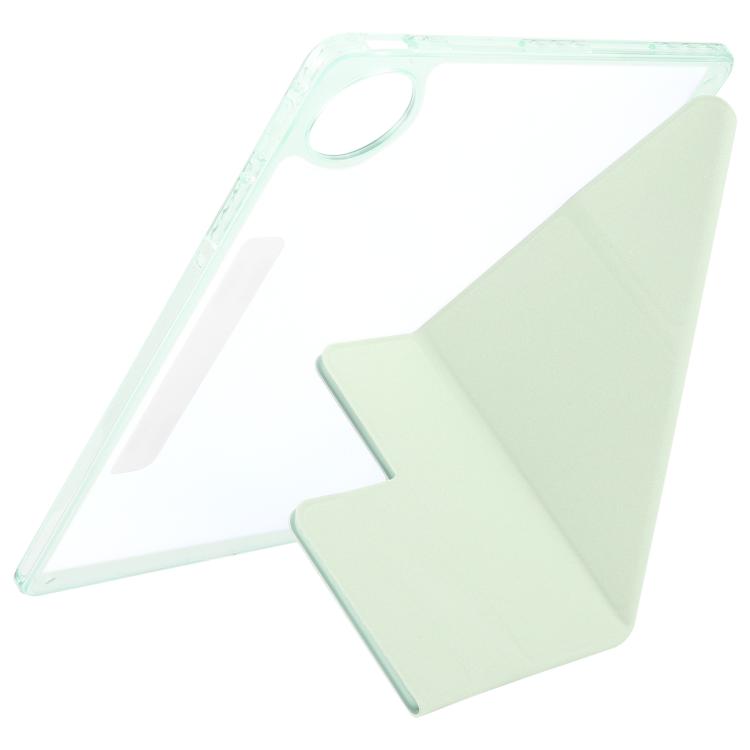 For Huawei MatePad Pro 12.2 2024 Magnetic Detachable Dual-Clasp Acrylic Deformation Leather Tablet Case(Baby Green) - free shipping - PMC Jewellery - Order now!