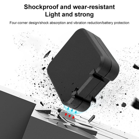 For DJI Osmo Action 5 Pro / 4 Battery & Memory Card Storage Box(Black)