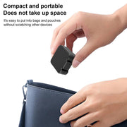 For DJI Osmo Action 5 Pro / 4 Battery & Memory Card Storage Box(Black)