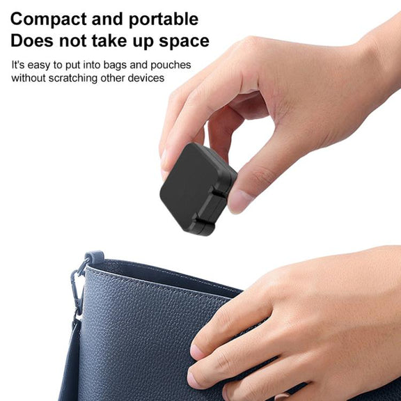 For DJI Osmo Action 5 Pro / 4 Battery & Memory Card Storage Box(Black)