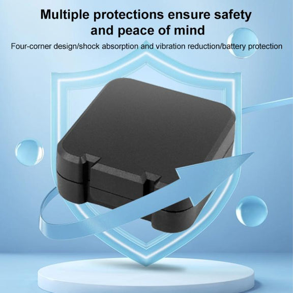 For DJI Osmo Action 5 Pro / 4 Battery & Memory Card Storage Box(Black)
