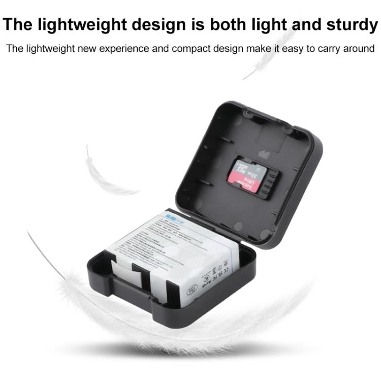 For Insta360 Ace / Ace Pro Battery & Memory Card Storage Box(Black) - free shipping - PMC TechLife - Order now!