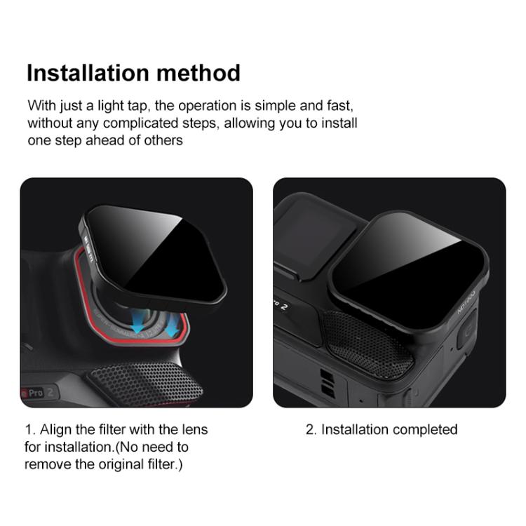 For Insta360 Ace Pro 2 Camera Lens Filter, Filter:CPL