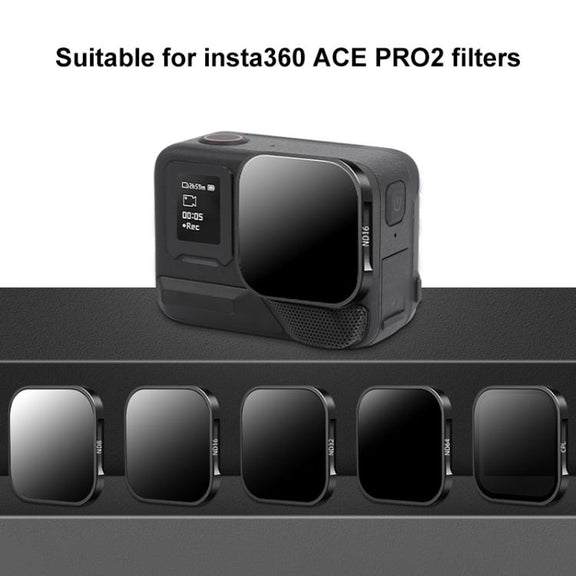 For Insta360 Ace Pro 2 Camera Lens Filter, Filter:ND64