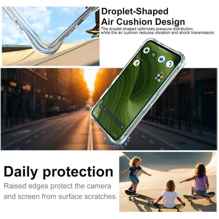 For Fairphone Gen.6 / e / OS Gen.6 imak Shockproof Airbag TPU Phone Case(Transparent) - free shipping - PMC TechLife - Order now!