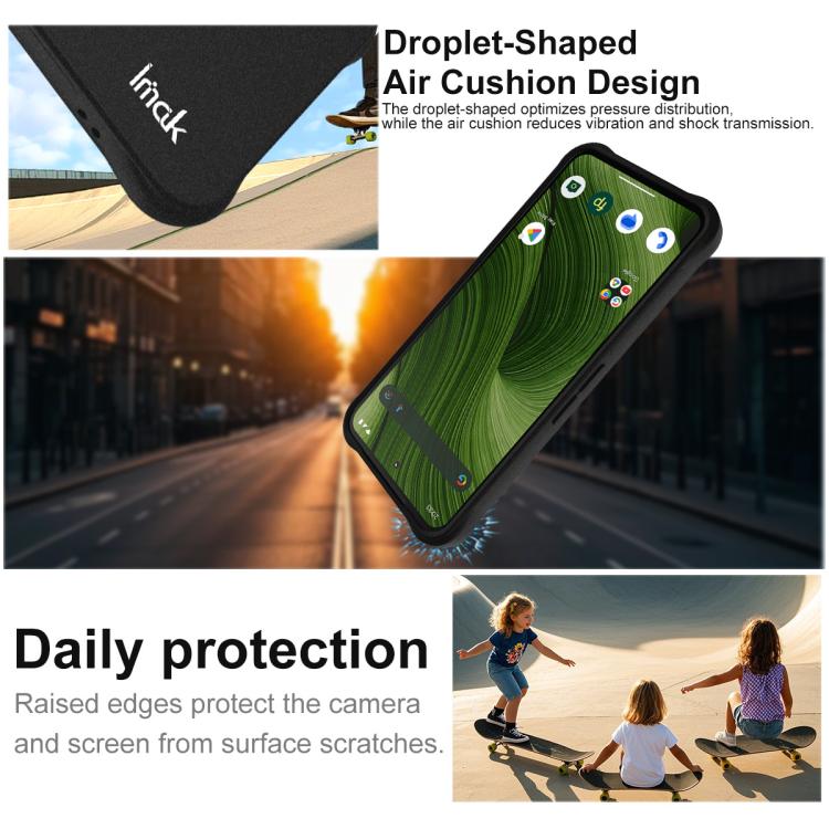 For Fairphone Gen.6 / e / OS Gen.6 imak Shockproof Airbag TPU Phone Case(Matte Black)